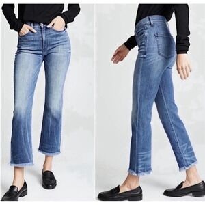 AYR‎ The Bomb Pop Straight Ankle Denim Jeans Womens Size 25 Blue Color